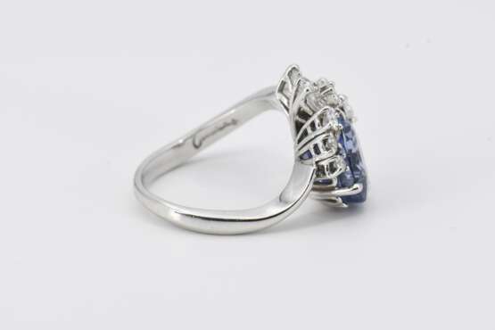 Sapphire-Diamond-Ring - Foto 3