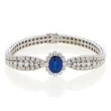Sapphire-Diamond-Bracelet - Foto 1