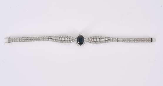 Sapphire-Diamond-Bracelet - фото 2