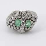 Emerald-Diamond-Ring - photo 2