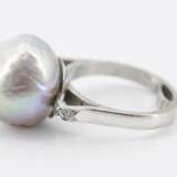 Pearl-Diamond-Ring - photo 5