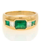 Emerald-Diamond-Ring - Foto 1