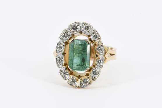 Emerald-Diamond-Ring - фото 2