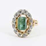 Emerald-Diamond-Ring - Foto 2