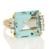Aquamarine-Diamond-Ring - photo 6