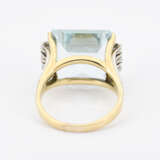 Aquamarine-Diamond-Ring - фото 3