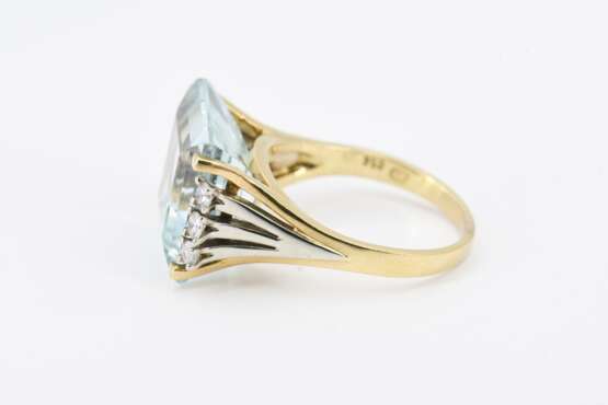 Aquamarine-Diamond-Ring - photo 4