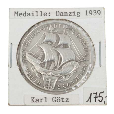 Karl Götz: Heimkehr der Hansa Stadt Danzig 1939, - Foto 1