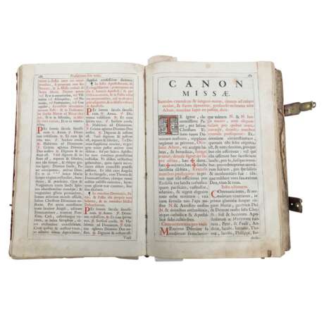 Buch "MISSALE ROMANUM...", Antwerpen 1686, - фото 3