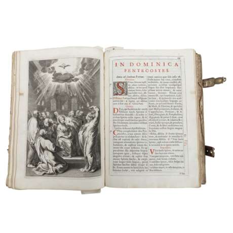 Buch "MISSALE ROMANUM...", Antwerpen 1686, - фото 6