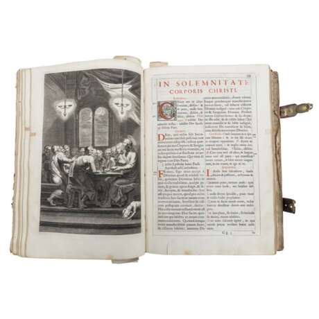 Buch "MISSALE ROMANUM...", Antwerpen 1686, - фото 7
