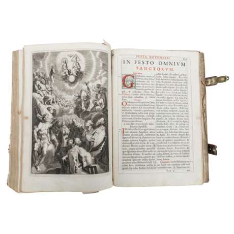 Buch "MISSALE ROMANUM...", Antwerpen 1686, - Foto 9