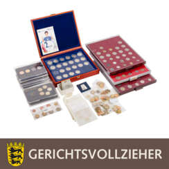 Euro-Münzen - Sammlung mit u.a.