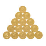Kanada/GOLD - Großes Investorenlot 15 x 1 oz. Maple Leaf, - photo 1
