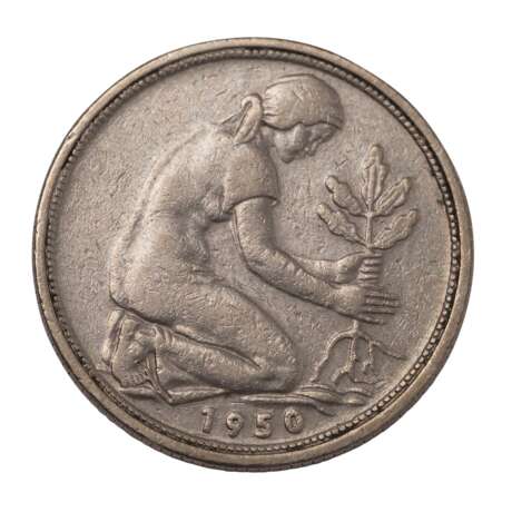 BDL - 50 Pfennig 1950/G, - photo 2