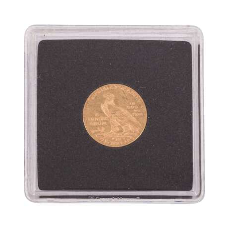 USA/GOLD - 2 1/2 Dollars 1913 Indian Head, - фото 3