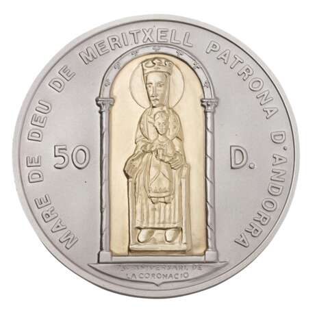 Andorra/BIMETALL - 50 Diners 1996, - Foto 2