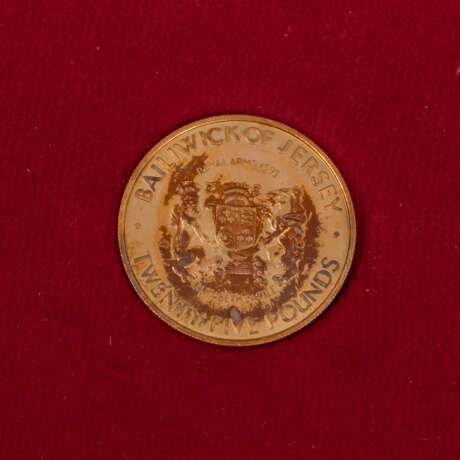 Set Bailiwick of Jersey 1972 mit 5 x Gold- und 4 x Silbermünzen - photo 6