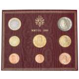 Vatikan - Kursmünzensatz 2008, - фото 2