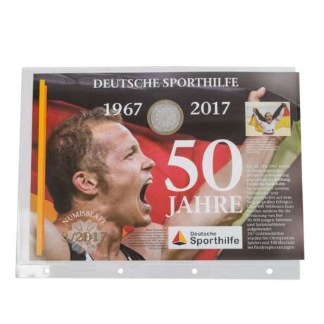 BRD - 10 x 20 Euro 2016/17. - photo 4