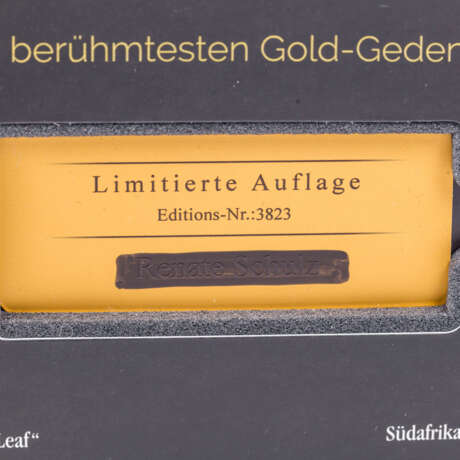 GOLD SET "Goldbarren zu den berühmtesten Gold-Gedenkmünzen der Welt" - - photo 5