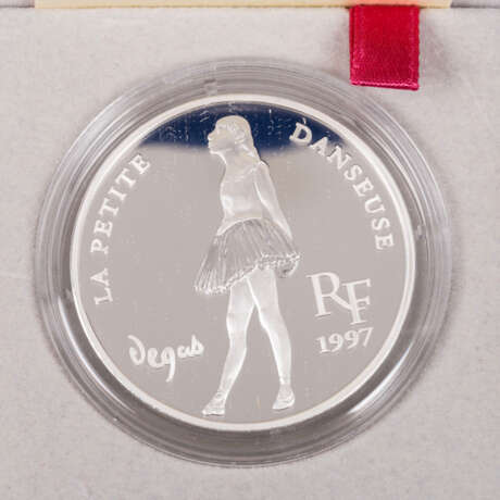 Frankreich/SILBER - 17 x 10 Francs im - Foto 5