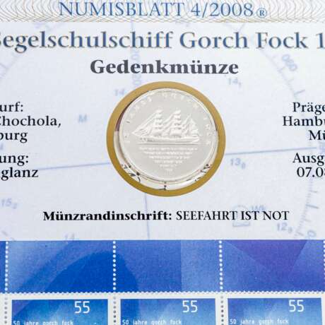 BRD Numisblätter - 13 x 10 Euro ex 2006/8, - photo 5