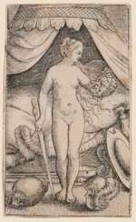 SOLIS D. Ä., VIRGILIUS. Judith mit dem Haupt des Holofernes