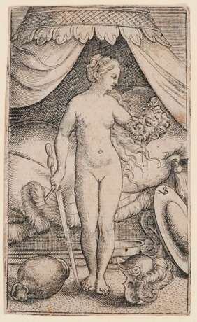 SOLIS D. Ä., VIRGILIUS. Judith mit dem Haupt des Holofernes - Foto 1