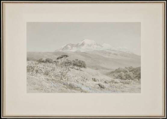 COMPTON, EDWARD THEODORE. ''Der Kilimandscharo aus S.W.'' - photo 2