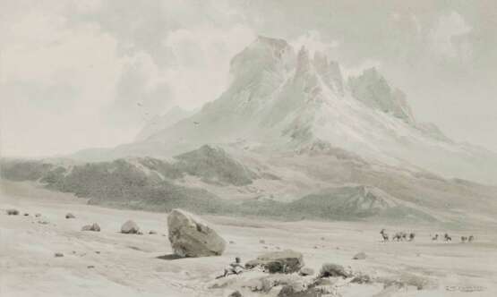 COMPTON, EDWARD THEODORE. ''Der Mawensi (5355 mtr) aus W. v. Hochplateau (4360 mtr)'' - фото 1