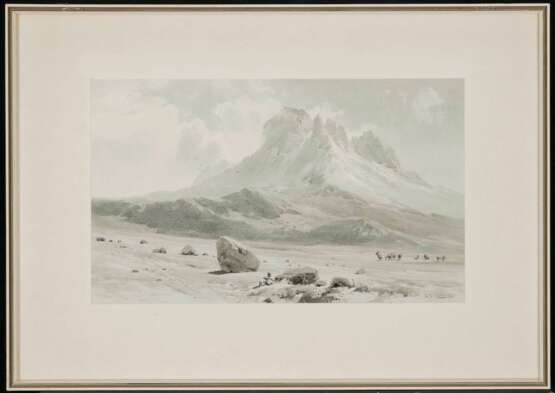 COMPTON, EDWARD THEODORE. ''Der Mawensi (5355 mtr) aus W. v. Hochplateau (4360 mtr)'' - photo 2
