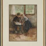KEVER, JACOBUS SIMON HENDRIK (HEIN). Zwei Kinder mit Buch - Foto 2