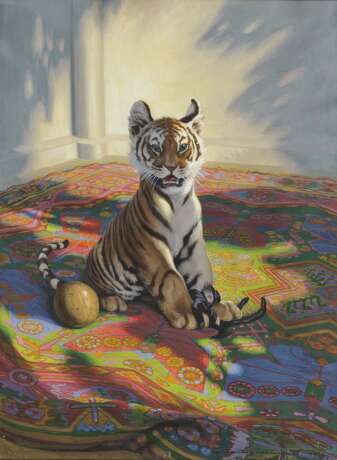 Jantsy-Horvath, C.. Spielender kleiner Tiger - Foto 1