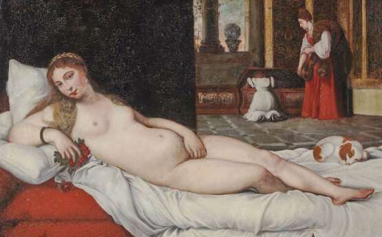 Tizian (Tiziano Vecellio), Nachfolge. Venus von Urbino - фото 1