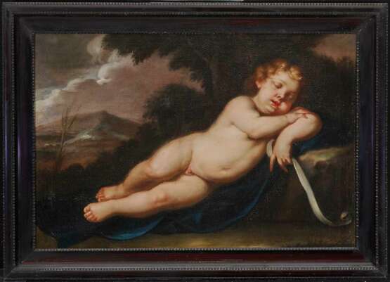 ITALIEN 17. Jahrhundert. Schlafendes Jesuskind - фото 2