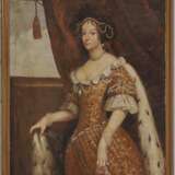 Unbekannt 17. Jahrhundert. Bildnis einer adeligen Dame mit Hund - photo 2