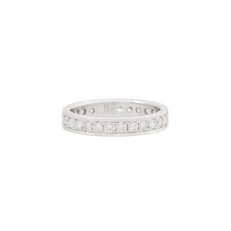 Memory Ring mit Brillanten zus. ca. 1 ct, - photo 1