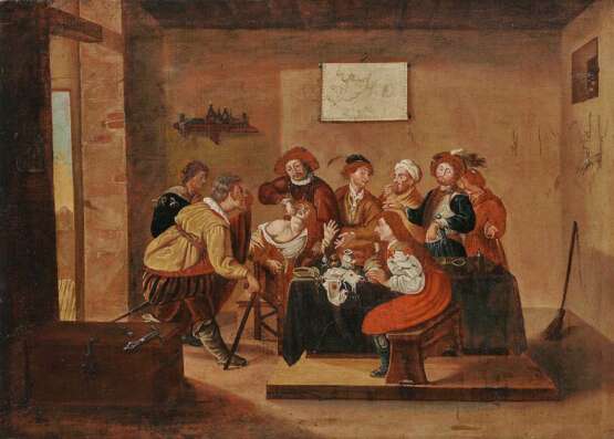NIEDERLANDE 17. Jahrhundert. Die Zahnbehandlung - photo 1