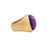 Ring mit ovalem Amethystcabochon - фото 3