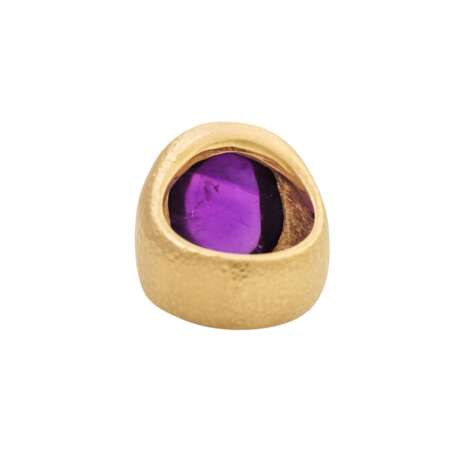 Ring mit ovalem Amethystcabochon - фото 4