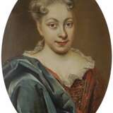 DEUTSCH um 1715. Damen- und Herrenporträt - Foto 1