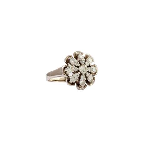 Ring mit Brillanten zus. ca. 0,6ct, - photo 1