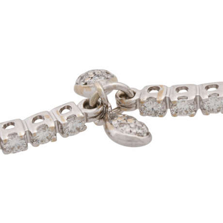 Armband mit zahlreichen Brillanten zus. ca. 2,27 ct - Foto 5