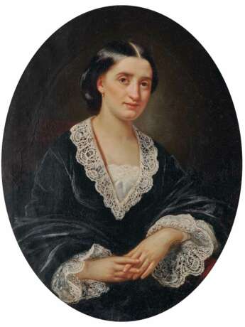ITALIEN um 1840. Damenbildnis - фото 1