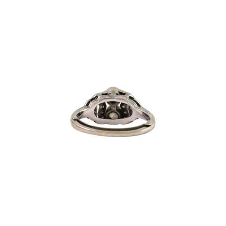 Ring mit Diamanten von zus. ca. 0,5 ct, - фото 4