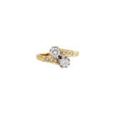 Ring mit 2 Brillanten zus. ca. 0,6 ct - фото 2