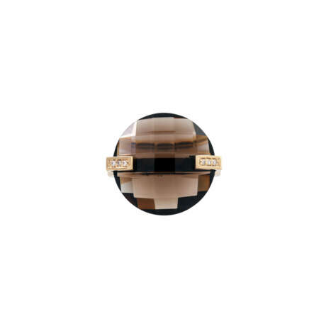 JETTE JOOP Ring mit facettierter Rauchquarzlinse 18 mm - фото 2