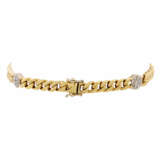 Armband mit 40 Brillanten zus. ca. 0,7 ct, - photo 2