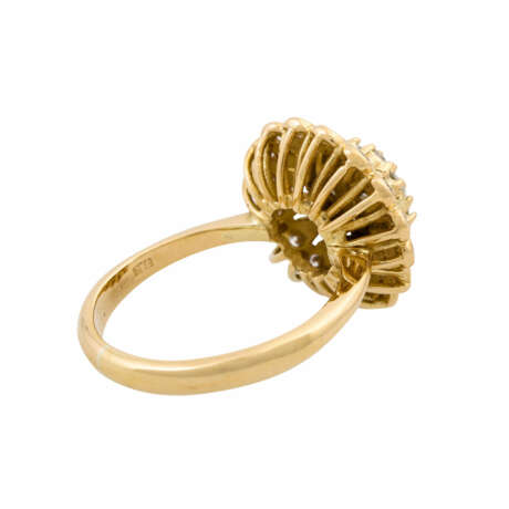 Ring mit Brillanten von ca. 1 ct, - photo 3